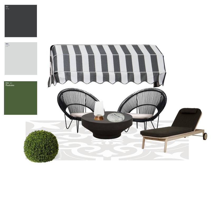 Mint Noir Interior Design Mood Board by Aurea Vita Interiors