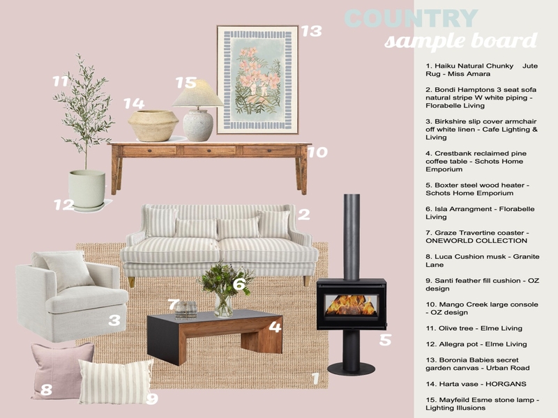 country living Mood Board by siennacook on Style Sourcebook