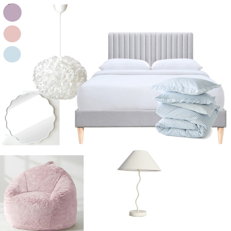10 Graziers - Madi's Bedroom Mood Board by MK Interiors Sorted on Style Sourcebook