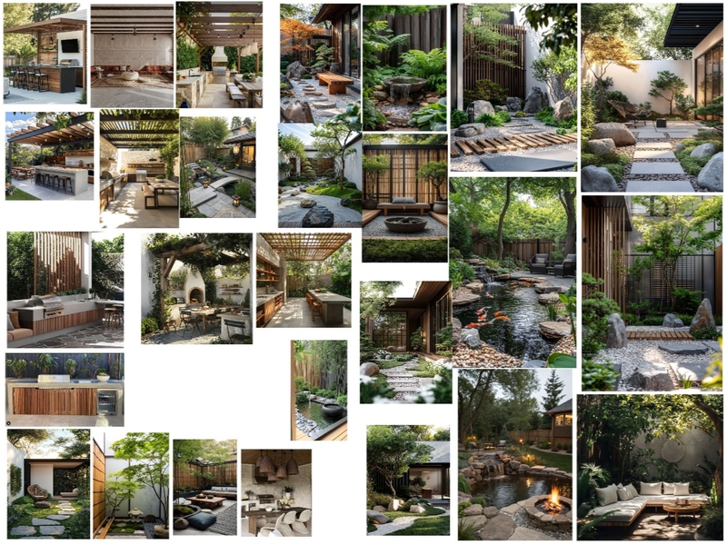 Backyard Mood Board by childishgohmbino on Style Sourcebook
