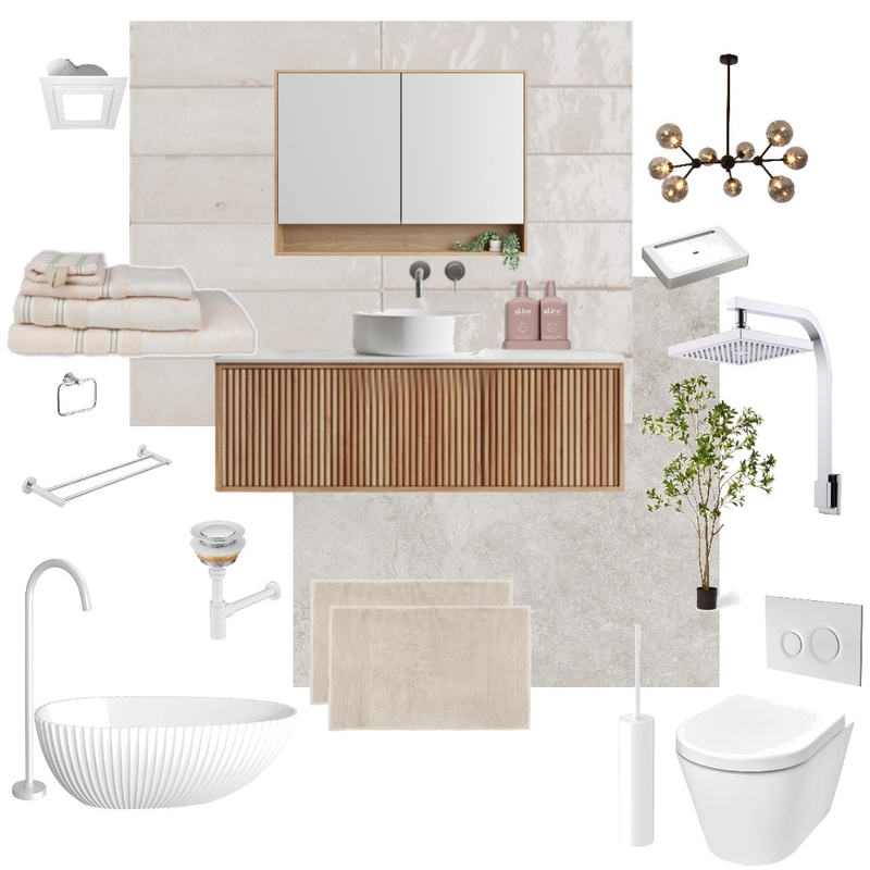 Bathroom Mood board Mood Board by SAHAB Interiors on Style Sourcebook