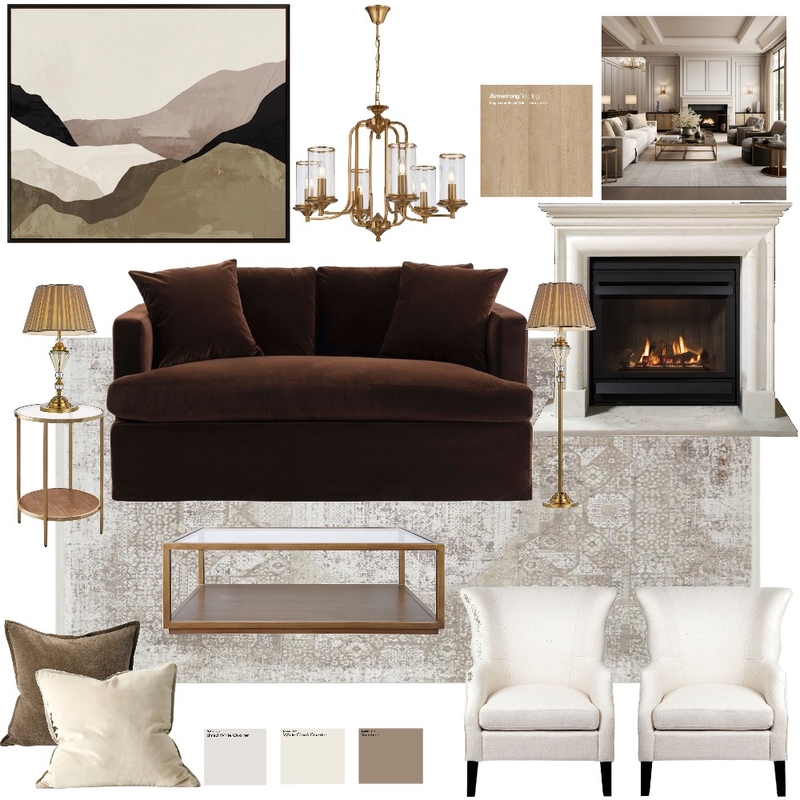 Transitional Living Room By Kailee Mood Board by Kailee Louise on Style Sourcebook