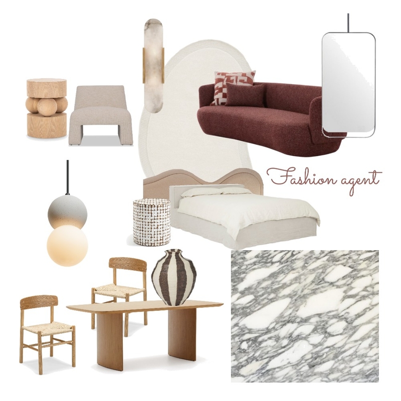 FASHION AGENT Mood Board by IBM on Style Sourcebook