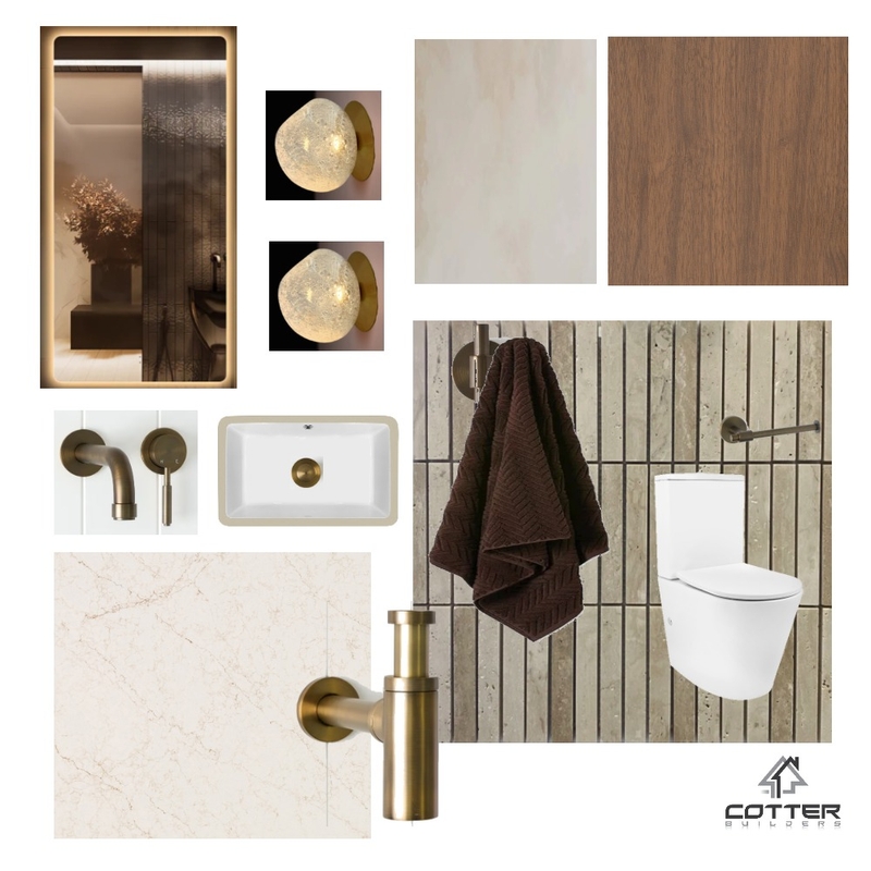 Elysian - Powder Room 1 Mood Board by Cotter Builders on Style Sourcebook