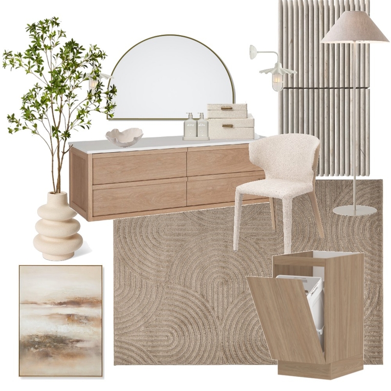 Haven Zina Latte Mood Board by Rug Culture on Style Sourcebook