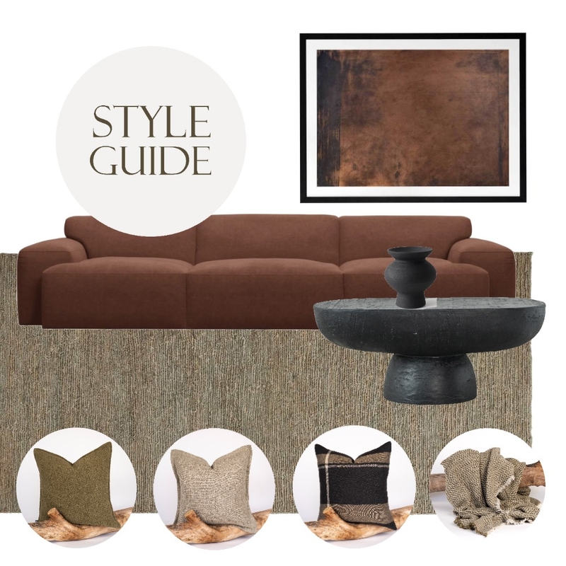 Style Guide - Rustic Echoes Mood Board by Styled Home Staging on Style Sourcebook