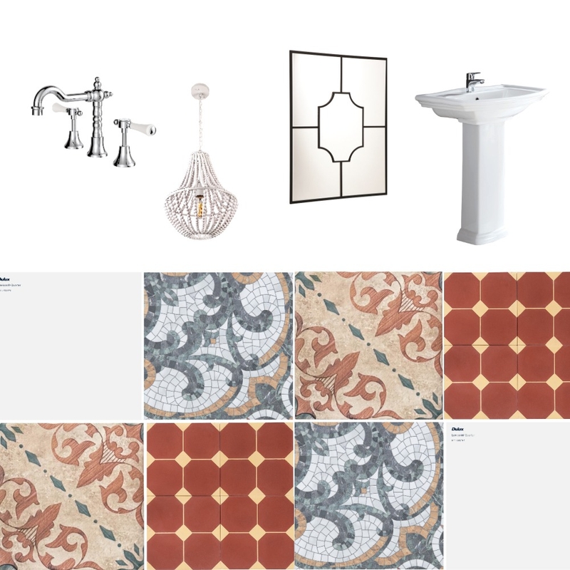 Italian Bathroom Mood Board by Fienza on Style Sourcebook