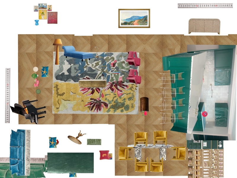 Great Room Space Planning Scale Mood Board by dl2407 on Style Sourcebook