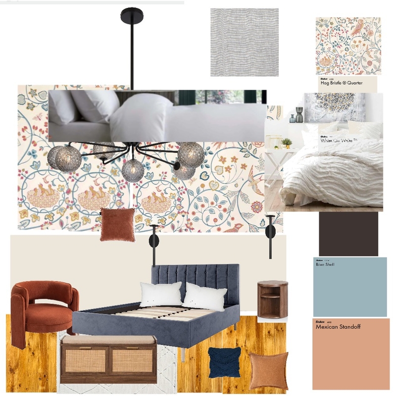 victorian mod bedroom Mood Board by Dharme on Style Sourcebook
