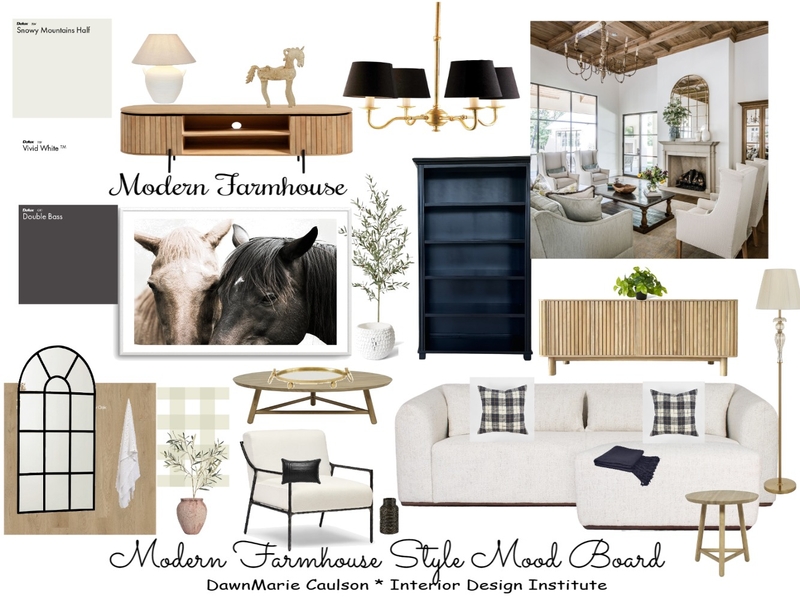 DawnMarie Modern Farmhouse Style Mood Board IDI Mood Board by Dawnmariecaulson on Style Sourcebook