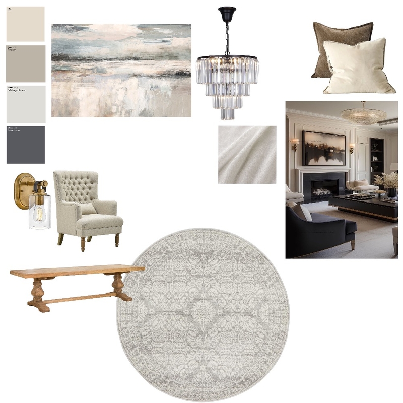 Transitional Living Room By Kailee Mood Board by Kailee Louise on Style Sourcebook