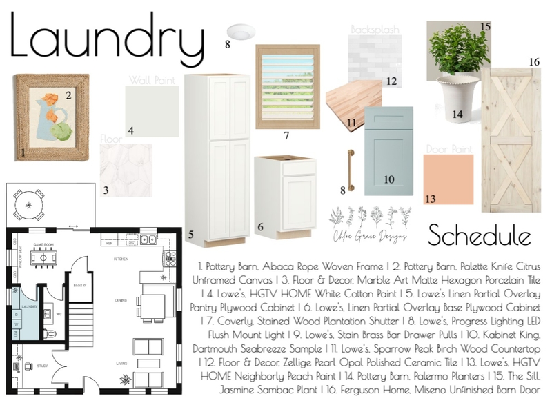 5 | Laundry Board Mood Board by Chloe Grace on Style Sourcebook