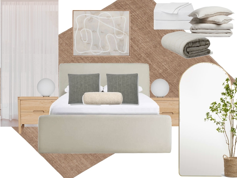 8/27 york street, nundah  - master bedroom  revised option Mood Board by tlaws on Style Sourcebook