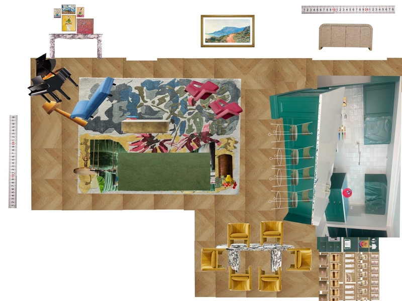 Great Room Space Planning Scale Mood Board by dl2407 on Style Sourcebook