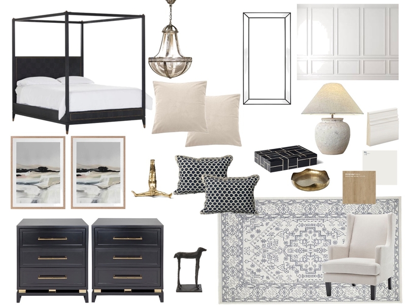 Transitional Sample Board Mood Board by Kailee Louise on Style Sourcebook