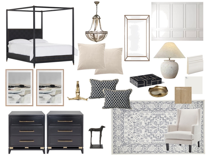 Transitional Sample Board Mood Board by Kailee Louise on Style Sourcebook