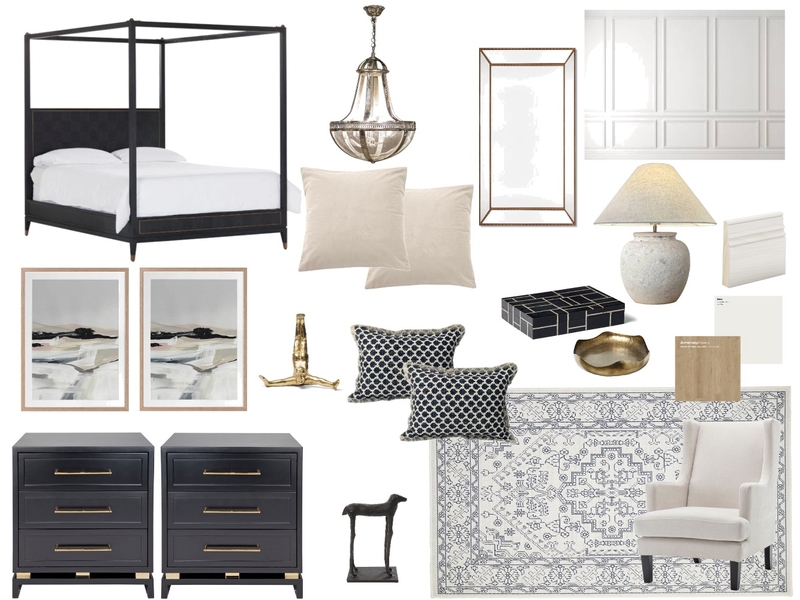 Transitional Sample Board Mood Board by Kailee Louise on Style Sourcebook