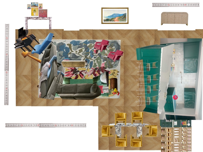 Great Room Space Planning Scale Mood Board by dl2407 on Style Sourcebook