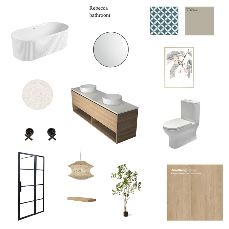 Reb bathroom Mood Board by rebeccalathrop66@gmail.com on Style Sourcebook