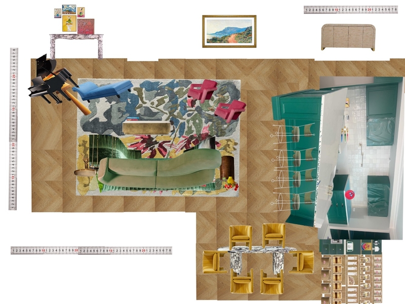 Great Room Space Planning Scale Mood Board by dl2407 on Style Sourcebook