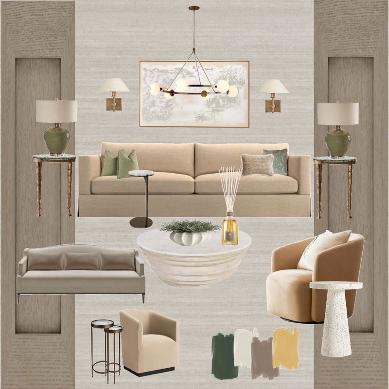 bb Interior Design Mood Board by Rawan1