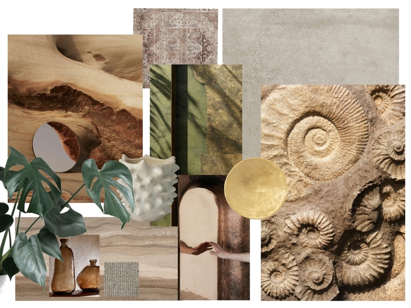 Ocean Organics Interior Design Mood Board by MatieseF