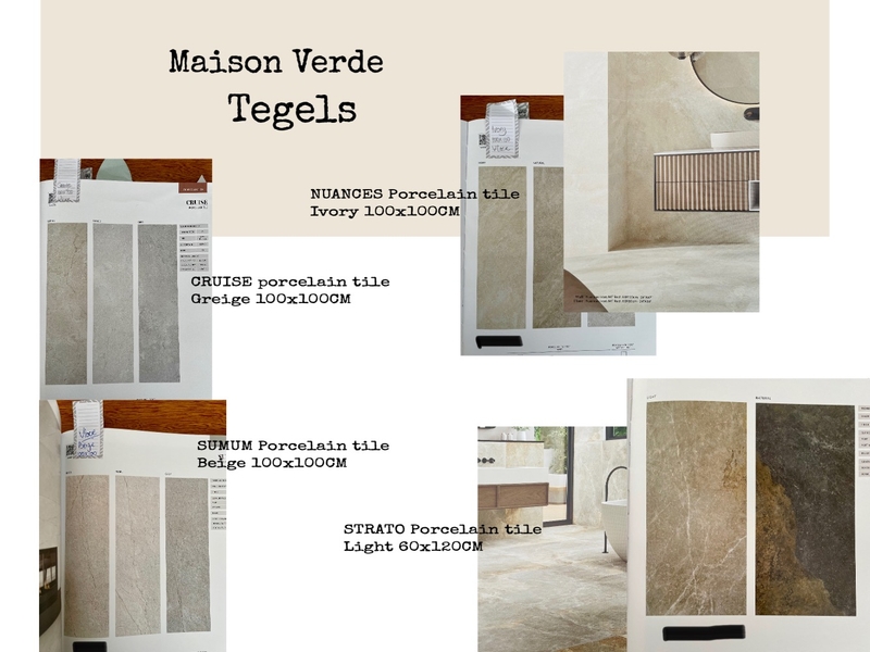 Maison Verde  tegels Mood Board by Caroline Romer Snel on Style Sourcebook