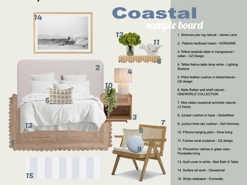 sample board costal Mood Board by siennacook on Style Sourcebook