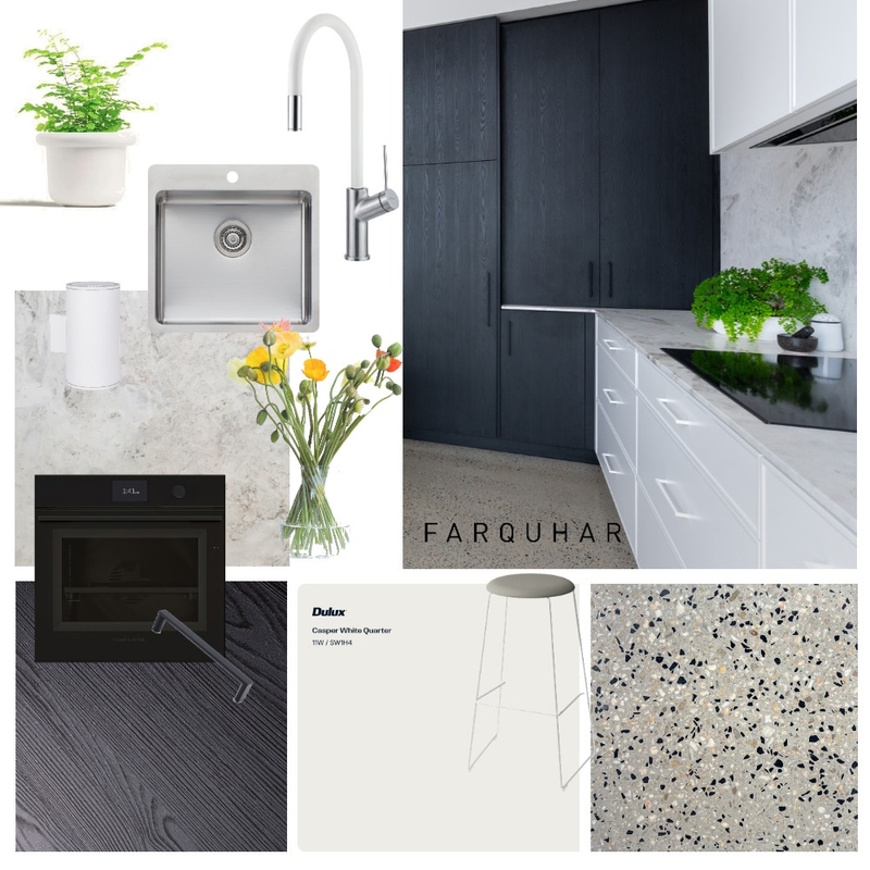 Monochrome Luxe Mood Board Mood Board by jasminevolis on Style Sourcebook