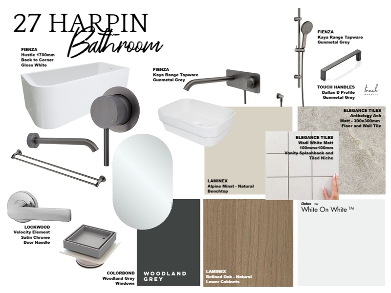 27 Harpin Bathroom Mood Board by jessica@russellparsons.com.au on Style Sourcebook