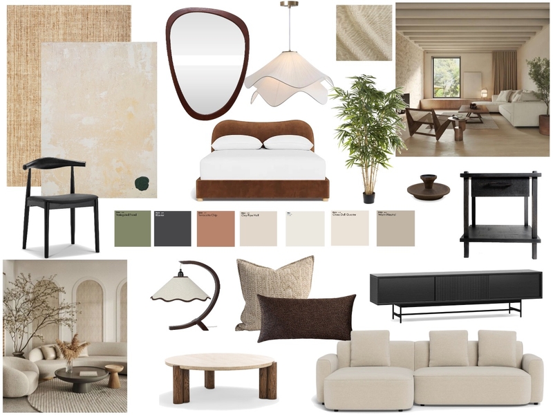 Japandi Mood Board by Kailee Louise on Style Sourcebook