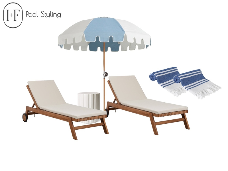 Pool styling Mood Board by Ivy + Finch Design on Style Sourcebook