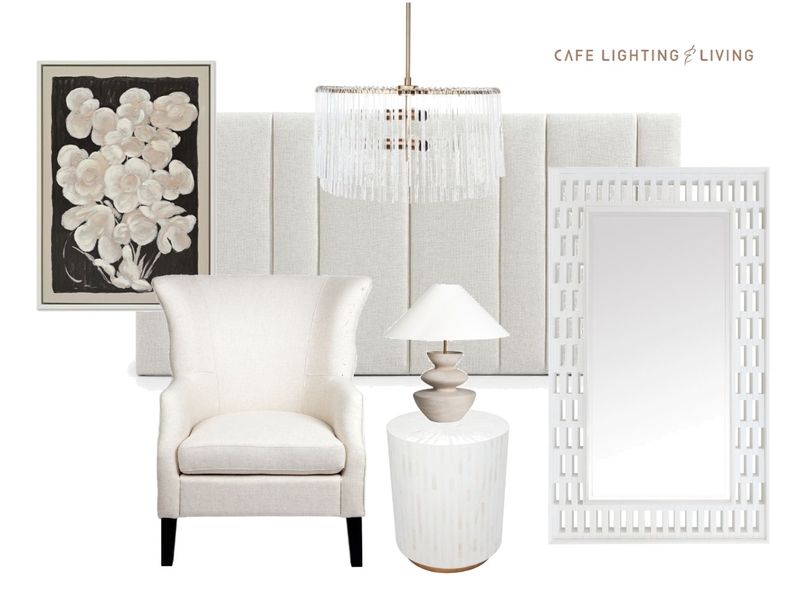 Hamptons Luxe Mood Board by CAFE LIGHTING & LIVING on Style Sourcebook