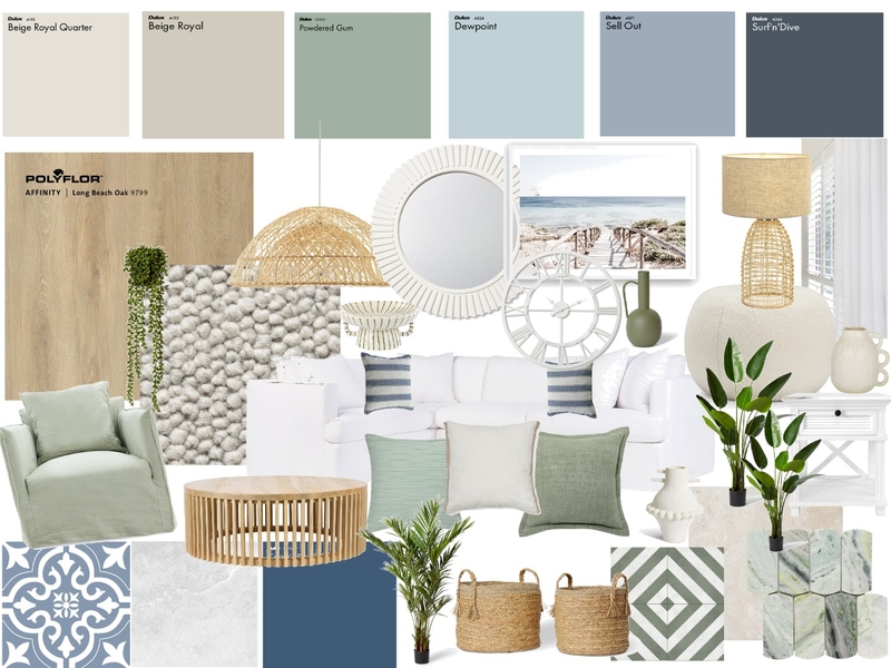 Coastal Module 3 Mood Board by Tomorrowlivingandco on Style Sourcebook