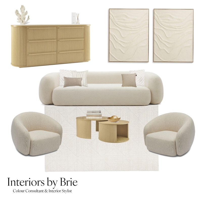 Living Room Inspiration Mood Board by Interiors by Brie on Style Sourcebook