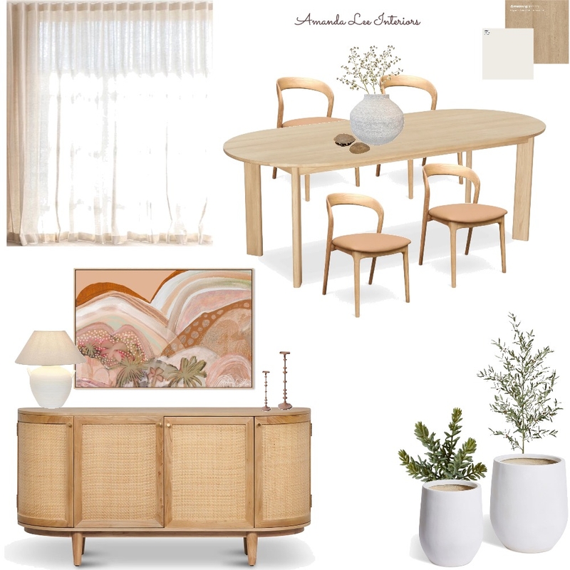 Woodloands Dining Option 2 Mood Board by Amanda Lee Interiors on Style Sourcebook