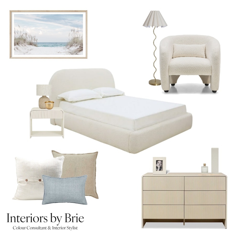 Bedroom Inspiration Mood Board by Interiors by Brie on Style Sourcebook