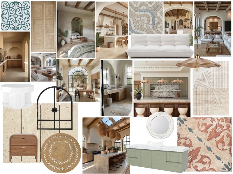 Modern Mediterranean Mood Board by kenzfitz1001@gmail.com on Style Sourcebook