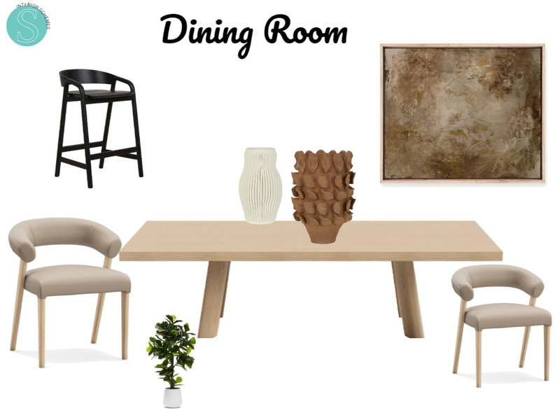 Moorebank Project_Dining Room 1 Concept Mood Board by Interior Schemes on Style Sourcebook