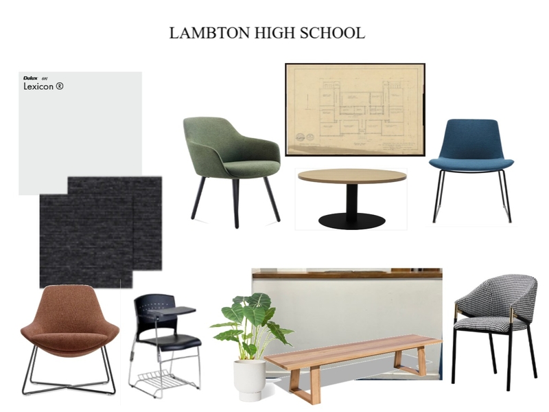 Lambton High Mood Board by Organised Design by Carla on Style Sourcebook