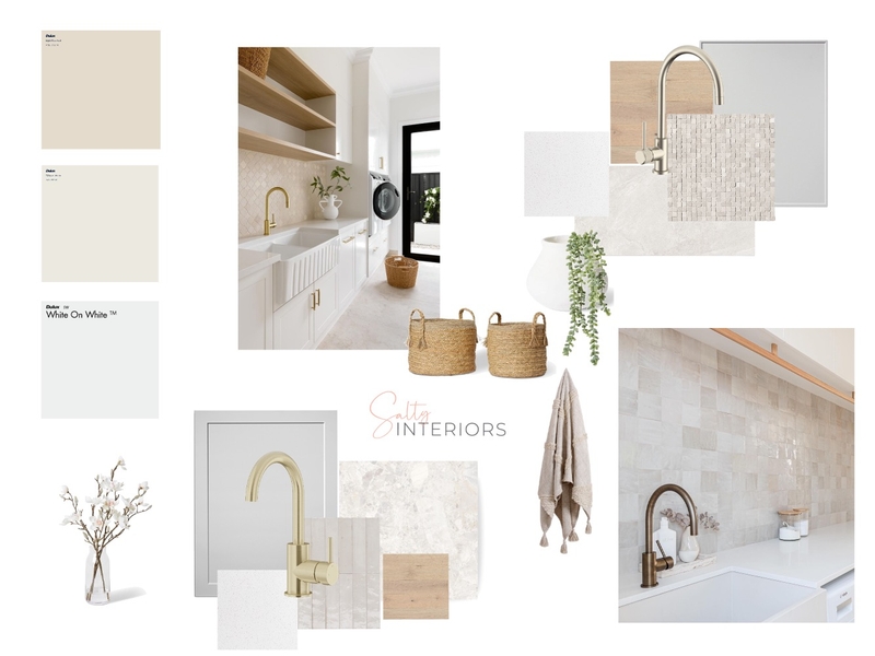 Laundry concept beige Mood Board by Salty Interiors Co on Style Sourcebook