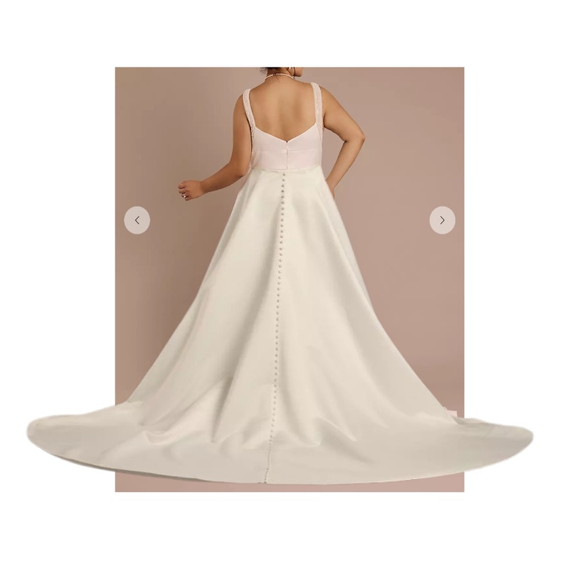 Satin Ball Gown Wedding Dress with removable overskirt Mood Board by Chellz23 on Style Sourcebook