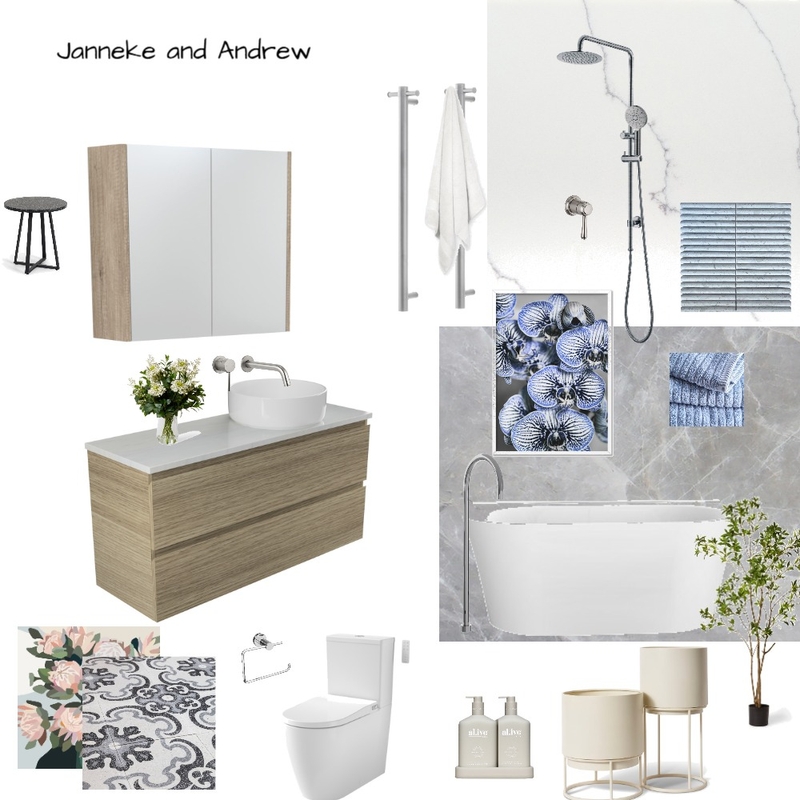Janneke Chilcott Mood Board by Crystal Bathrooms on Style Sourcebook