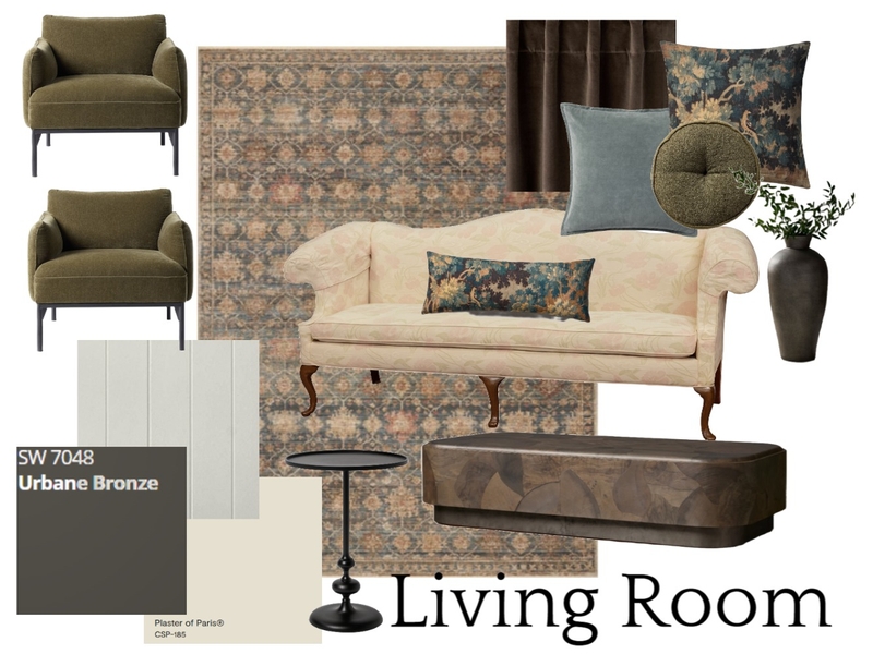 Willow Living Room Mood Board by emhiebz on Style Sourcebook