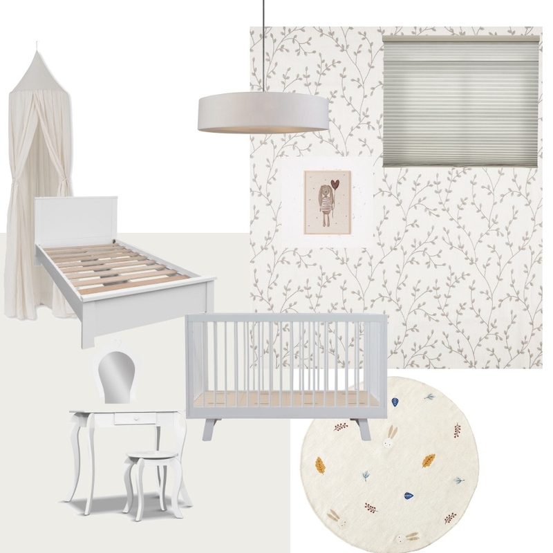 kids bedroom Interior Design Mood Board by SharonBuktus