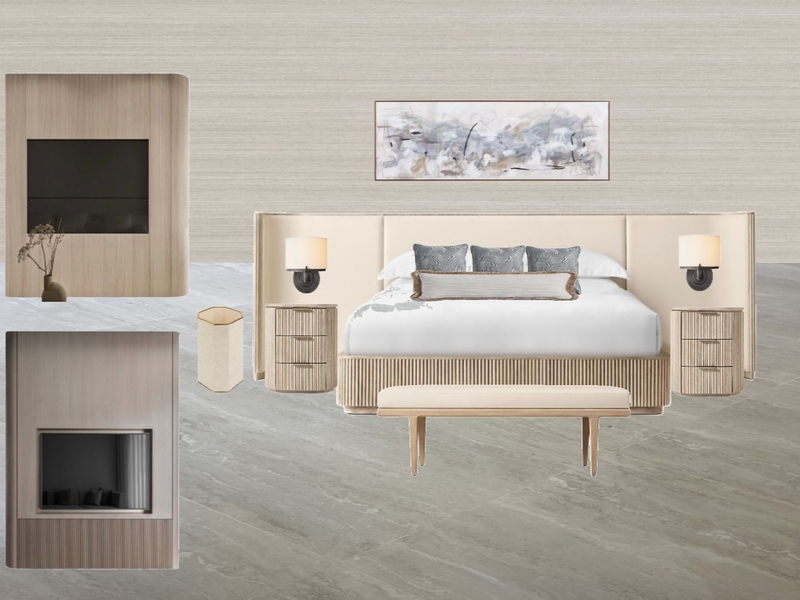 bbed Interior Design Mood Board by Rawan1