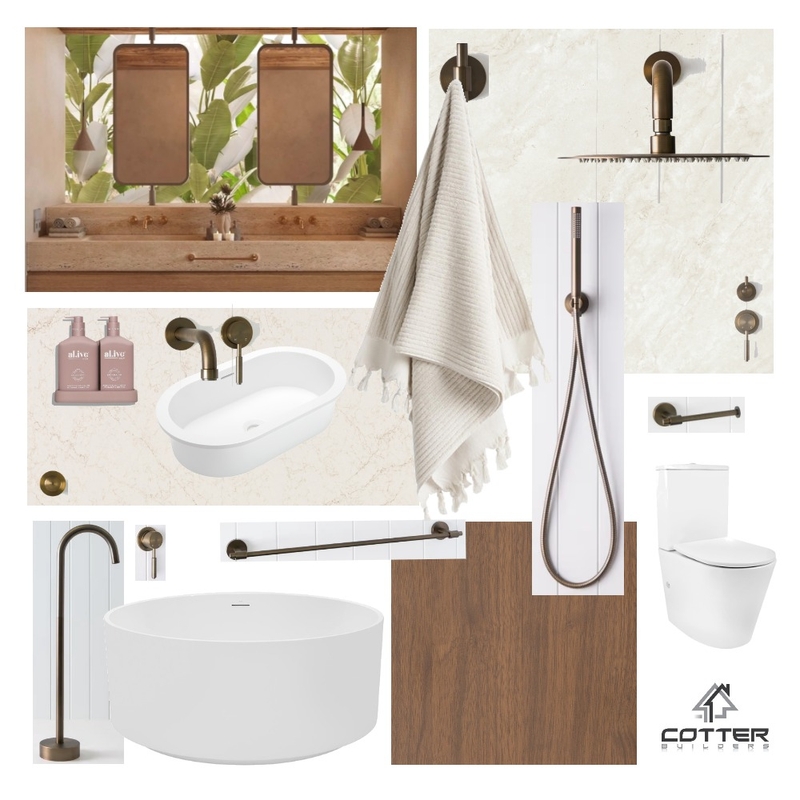 Elysian - Ensuite Mood Board by Cotter Builders on Style Sourcebook
