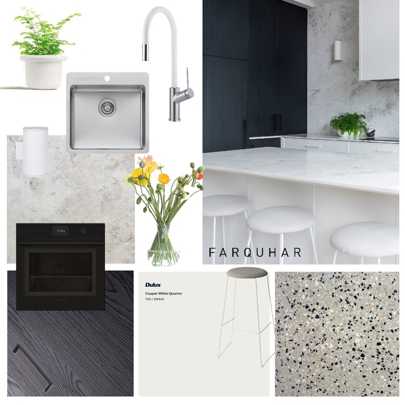 Monochrome Luxe Mood Board Mood Board by jasminevolis on Style Sourcebook