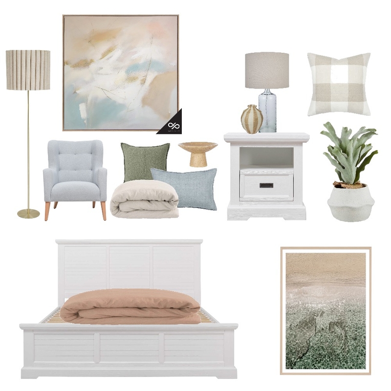 hamptons Interior Design Mood Board by KiTA KERFORD