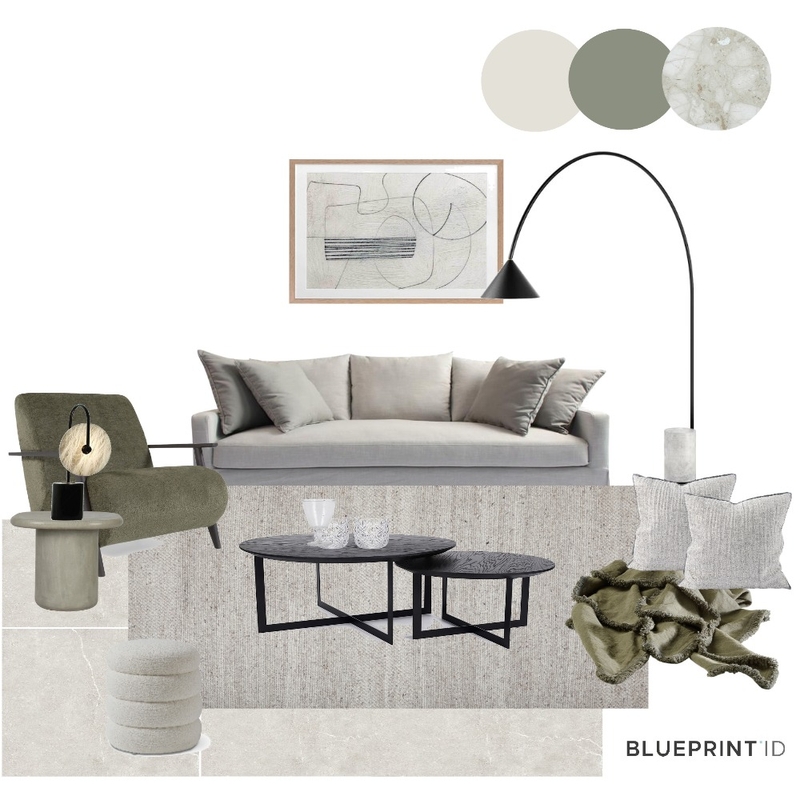Tonal Living Mood Board by Blueprint Interior Design on Style Sourcebook